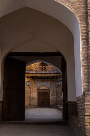 Téléchargez les photos : Détails de Ichan qala, monuments historiques et architecturaux à Khiva, Ouzbékistan - en image libre de droit