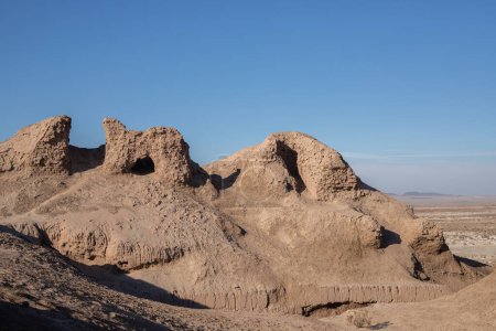 Ayaz-Kala, ruinas de la antigua ciudad de Jorezm, Jiva, Uzbekistán