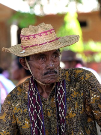 Téléchargez les photos : Maumere, Flores, Indonésie- 23 mai 2023 : portrait du peuple Maumere à East Flores, Indonésie - en image libre de droit