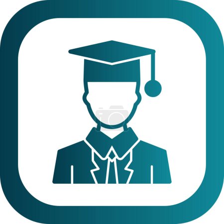 Illustration for Education line vector icon. - Royalty Free Image