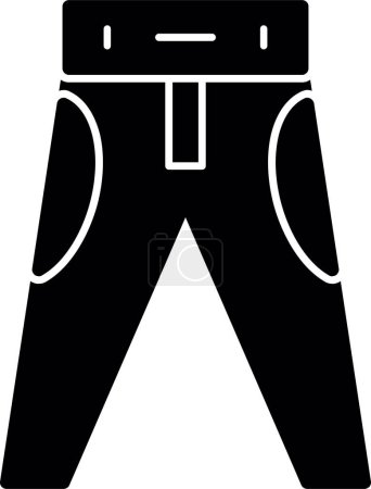 Illustration for Pants icon, modern vector illustration - Royalty Free Image