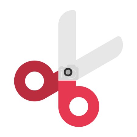 Illustration for Scissors icon, vector illustration - Royalty Free Image