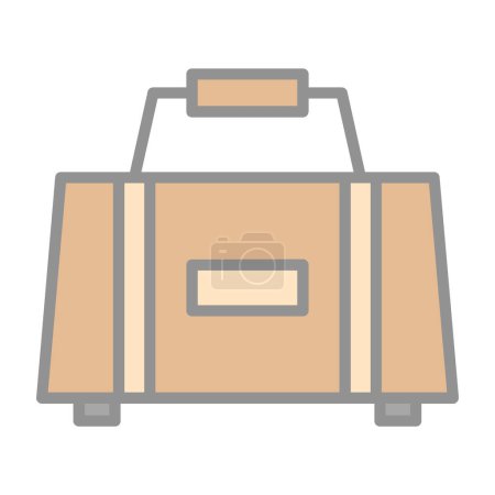 Illustration for Vector illustration of bag - Royalty Free Image
