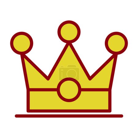 Illustration for Royal crown vector illustration design - Royalty Free Image