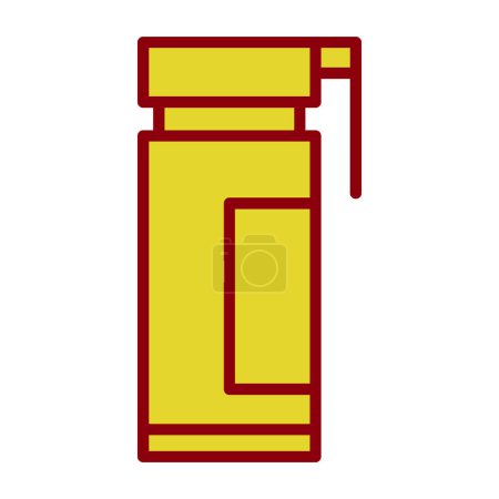Ilustración de Vector ilustración del icono de la botella - Imagen libre de derechos