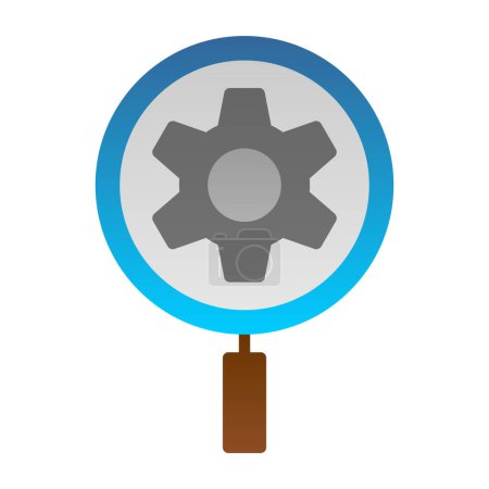 Search Icon - Magnifying Glass Vector, Sign and Symbol for Design, Presentation, Website or Apps Elements.