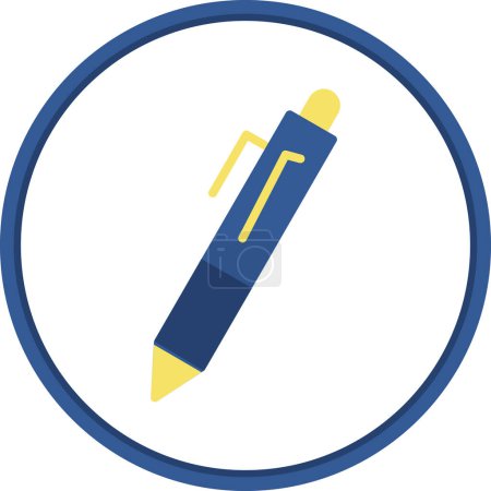 Illustration for Fountain pen icon, vector illustration simple design - Royalty Free Image