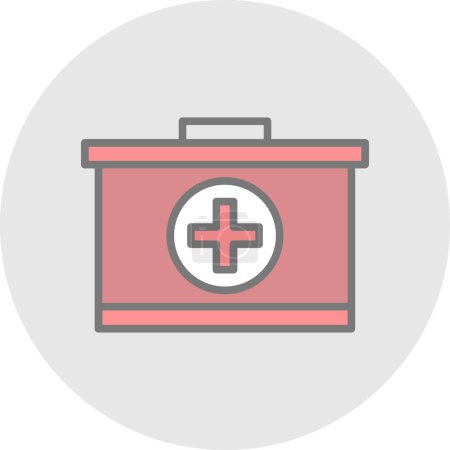 Téléchargez les photos : Kit de premiers soins icône vectorielle - en image libre de droit