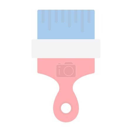 Illustration for Brush web icon simple illustration - Royalty Free Image