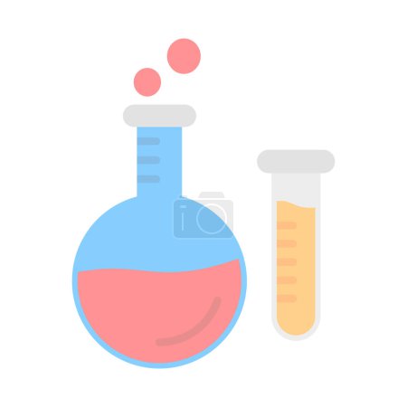 Illustration for Vector laboratory icon, vector illustration. Chemistry concept - Royalty Free Image