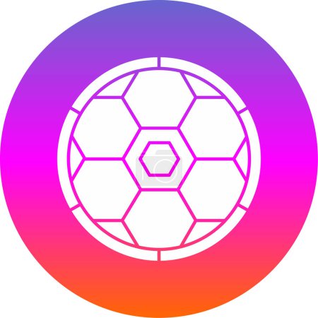 Ilustración de Icono de bola icono de vector para web - Imagen libre de derechos
