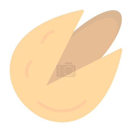 Ilustración de Nuez de pistacho. icono web ilustración simple - Imagen libre de derechos