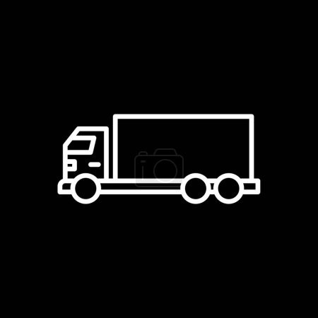 Foto de Icono de camión, vector ilustración diseño simple - Imagen libre de derechos