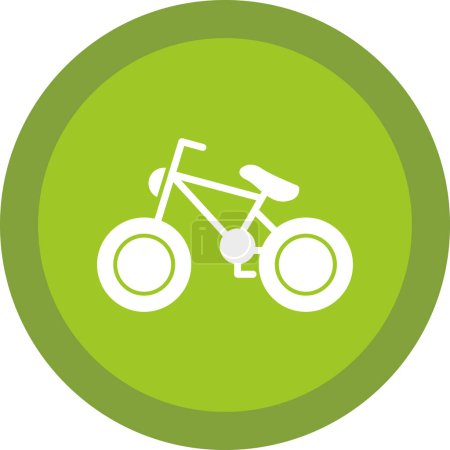 Ilustración de Bmx bicicleta deporte aislado icono vector ilustración diseño - Imagen libre de derechos
