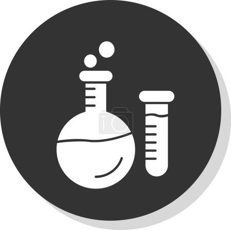 Illustration for Vector laboratory icon, vector illustration. Chemistry concept - Royalty Free Image