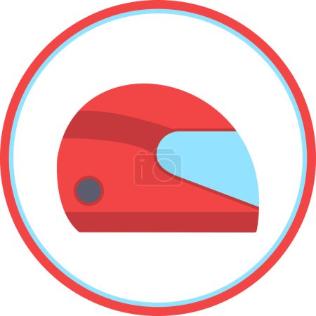 Téléchargez les illustrations : Icône de casque illustration de conception simple - en licence libre de droit