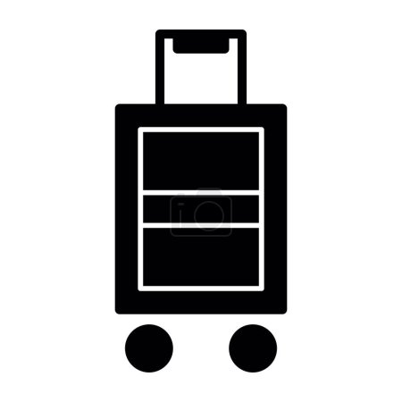 Ilustración de Ilustración simple del icono de equipaje - Imagen libre de derechos