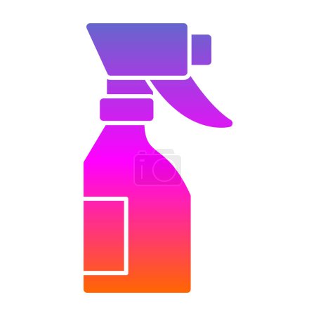 Ilustración de Spray botella vector ilustración - Imagen libre de derechos