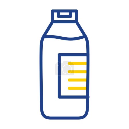 Téléchargez les illustrations : Illustration vectorielle de l'icône du paquet de lait - en licence libre de droit