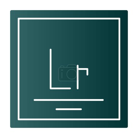 Illustration for Vector illustration of Lawrencium icon - Royalty Free Image