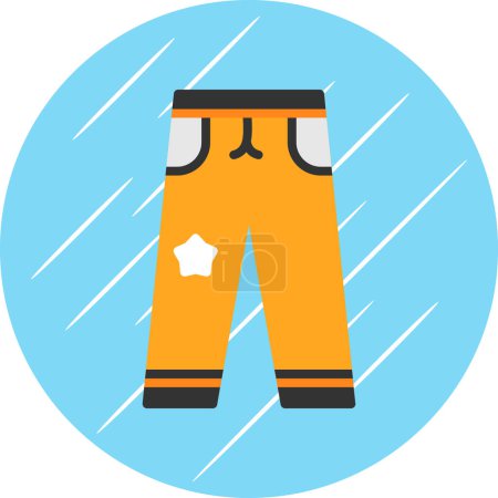 Ilustración de Icono de pantalones, ilustración vectorial moderna - Imagen libre de derechos