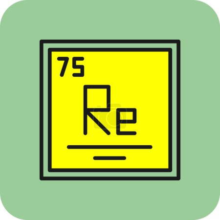 vector icono simple renio
