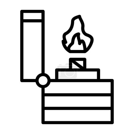 Illustration for Vector illustration of Lighter icon - Royalty Free Image