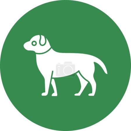 Illustration for Dog icon, vector illustration simple design - Royalty Free Image