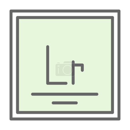 Ilustración de Vector de ilustración del icono Lawrencium - Imagen libre de derechos