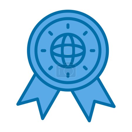 Illustration for Medal. web icon simple illustration - Royalty Free Image