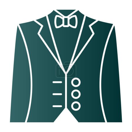 Illustration for Vector illustration of suit icon - Royalty Free Image