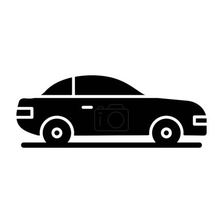 Ilustración de Icono web del coche, ilustración del vector - Imagen libre de derechos
