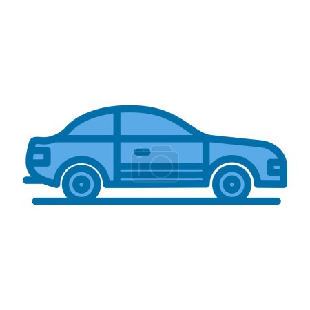 Illustration for Auto car web icon simple illustration - Royalty Free Image