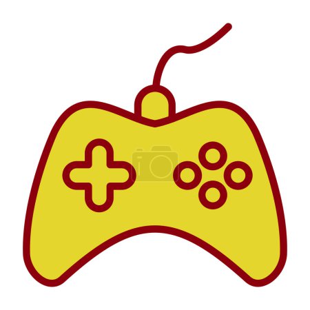 Ilustración de Controlador de juego. icono web ilustración simple - Imagen libre de derechos