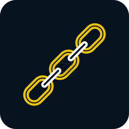 Illustration for Chain icon, vector illustration - Royalty Free Image