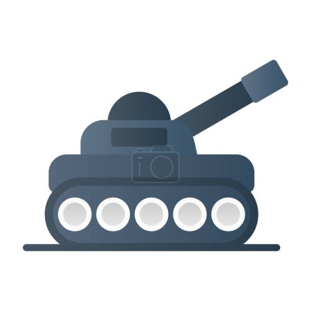 Photo for Tank icon, vector illustration simple design - Royalty Free Image