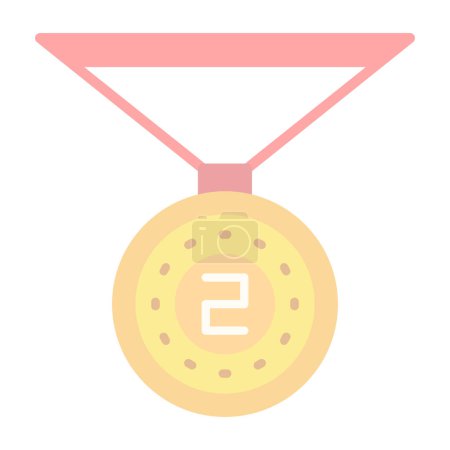 Illustration for Medal icon, vector illustration simple design - Royalty Free Image