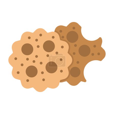 Illustration for Cookies icon, vector illustration simple design - Royalty Free Image