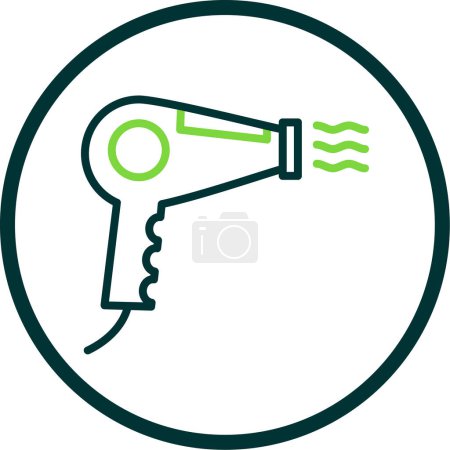 Illustration for Vector illustration of Dryer icon - Royalty Free Image