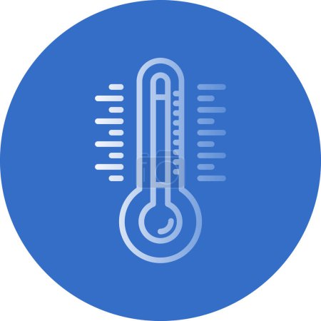 Illustration for Temperature web icon, vector illustration - Royalty Free Image