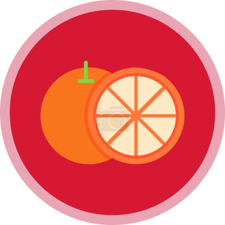 Ilustración de Icono web de pomelo, ilustración vectorial - Imagen libre de derechos