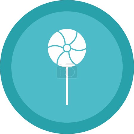 Illustration for Vector illustration of Lollipop modern icon - Royalty Free Image