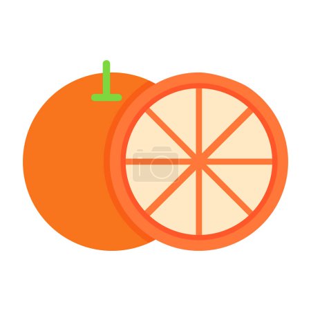 Illustration for Grapefruit web icon, vector illustration - Royalty Free Image