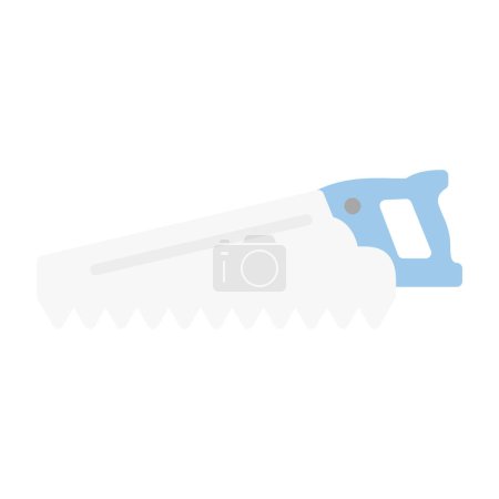 Illustration for Handsaw icon, web simple illustration - Royalty Free Image