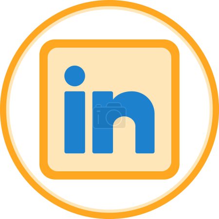 logo vector sign LinkedIn American business in famous icon social media design 