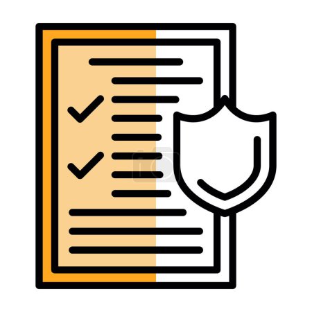 Medical insurance icon vector illustration