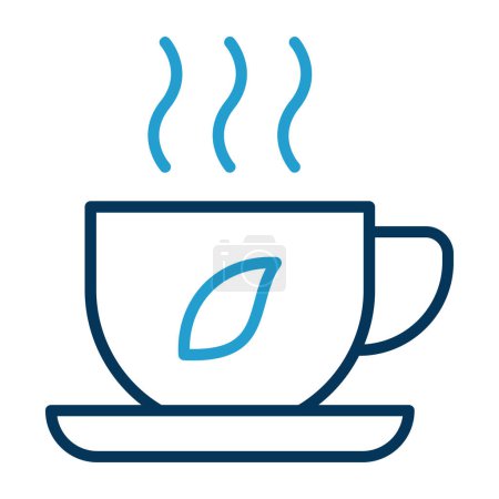 Illustration for Cup of tea icon, vector illustration - Royalty Free Image