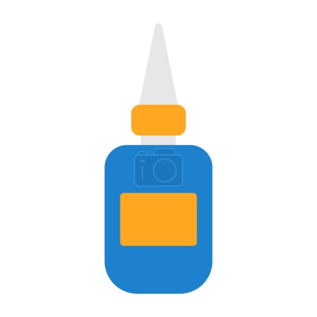 Illustration for Super Glue web icon, vector illustration - Royalty Free Image