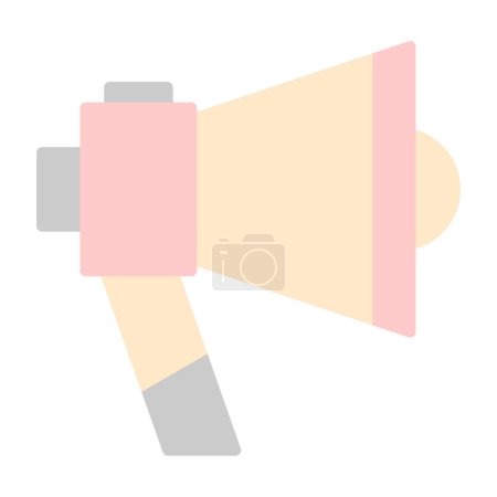 Illustration for Speaker icon vector illustration - Royalty Free Image