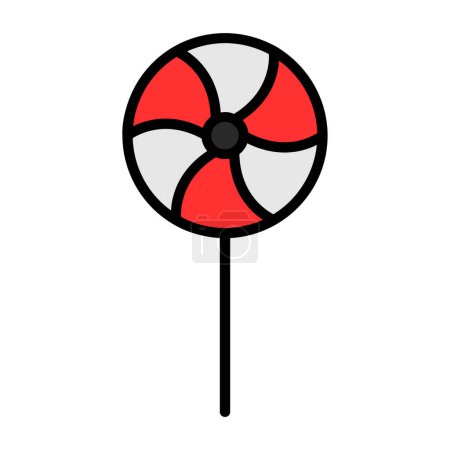 Ilustración de Vector de ilustración de Lollipop icono moderno - Imagen libre de derechos